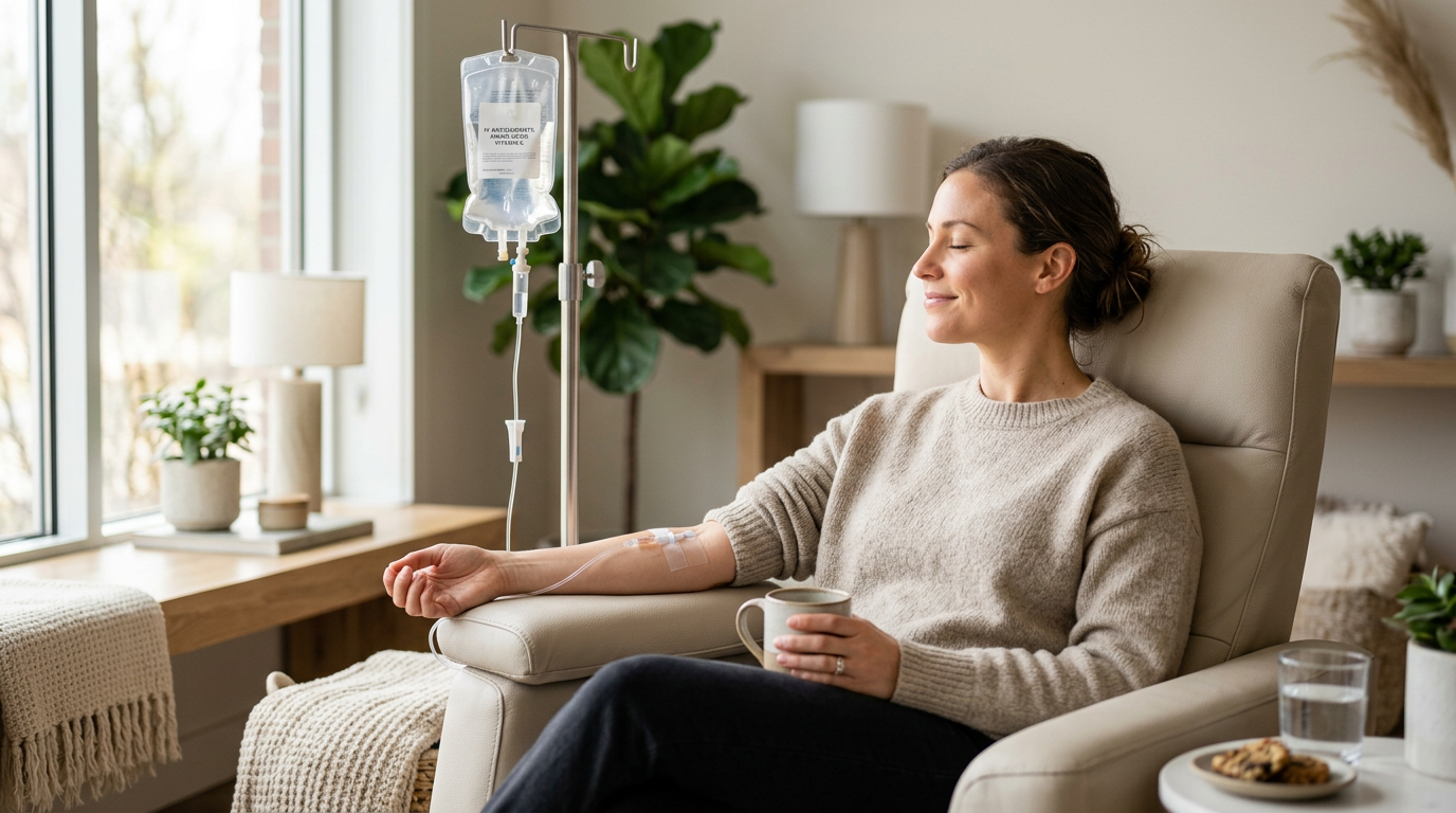 Read more about the article From Fatigue to Inflammation: How IV Antioxidant Therapy May Support Overall Health